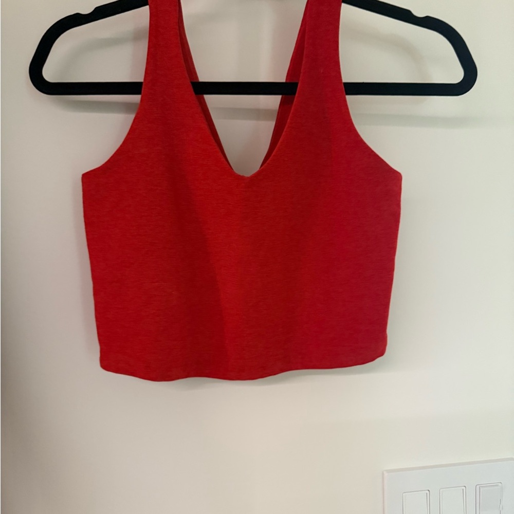 Beyond Yoga Red Tank Top